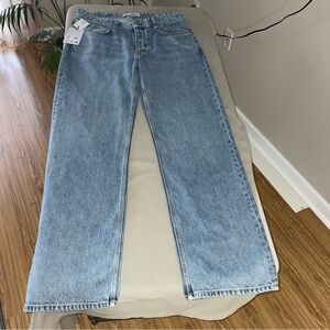 NWT Won Hundred Copenhagen Men’s Steve Denim 33x34 Blue Jeans ( Wash Eight) $235